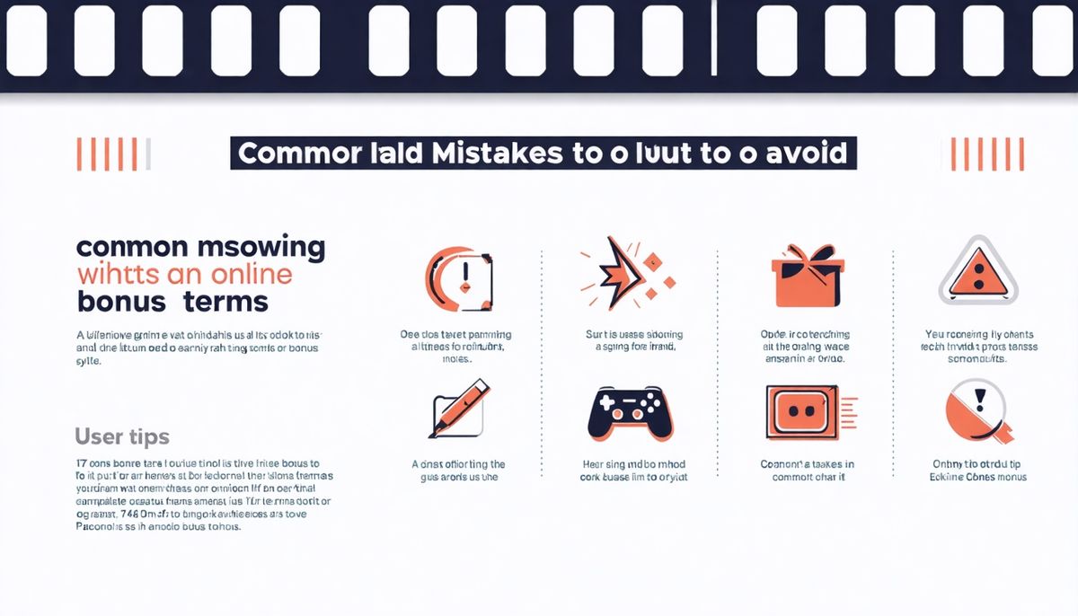 Bonus Şartlarında Kaçınılması Gereken Hatalar ve Kullanıcı İpuçları